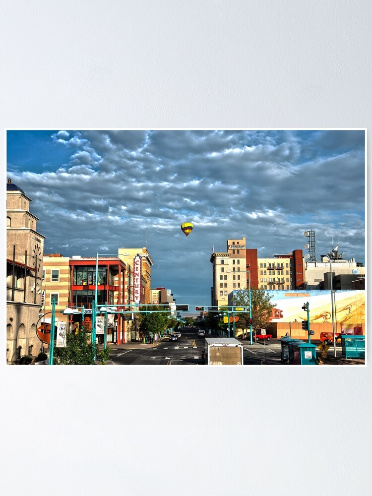 "Downtown Albuquerque" Poster by IOBurque Redbubble