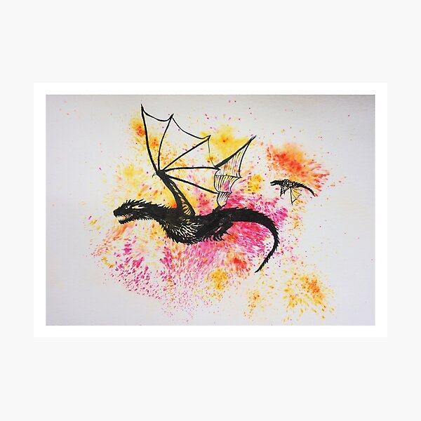 Dragons of Morning Photographic Print