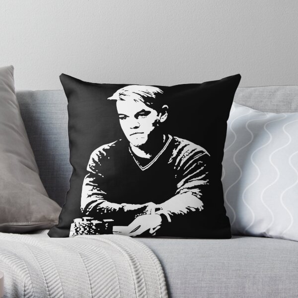 Mike McDermott - Rounders Throw Pillow