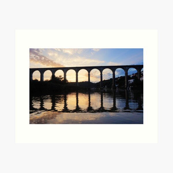 Dusk on the River Art Print