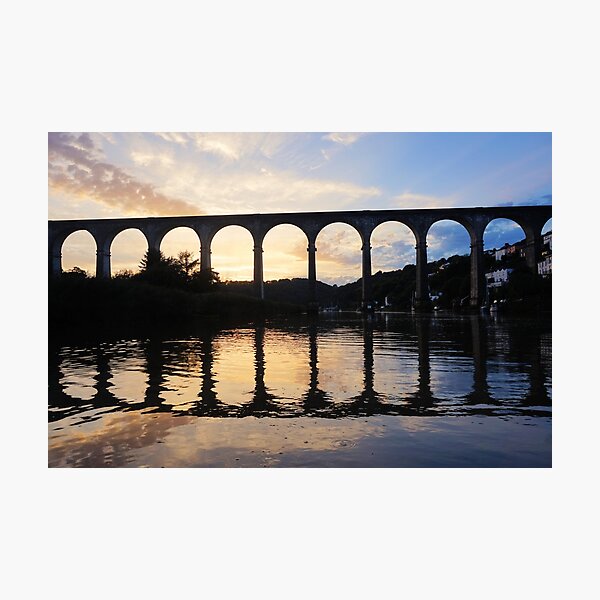 Dusk on the River Photographic Print