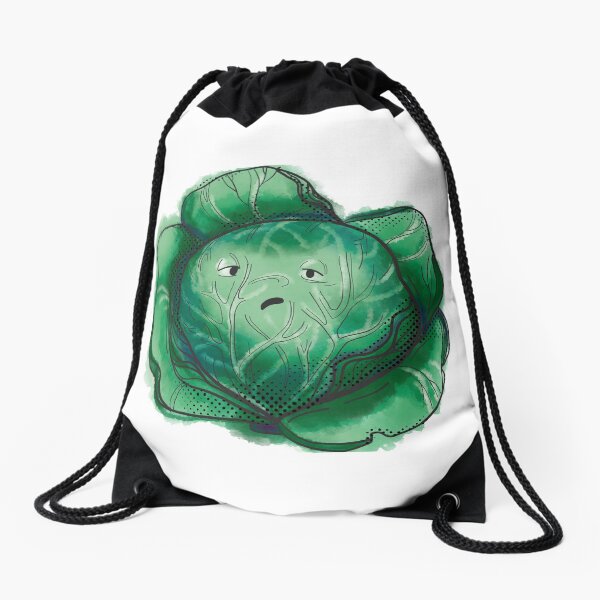 Cabbage Drawstring Bag