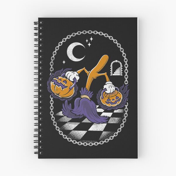 Item preview, Witches Broom & Pumpkins - Goth Halloween designed and sold by Nemons.