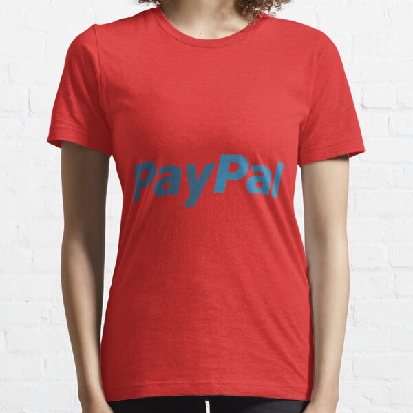 Paypal Logo Women S T Shirts Tops Redbubble - t shirt roblox colorido