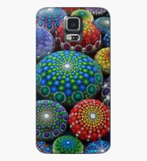 Funda/vinilo para Samsung Galaxy Jewel Drop Mandala Stone Collection # 1