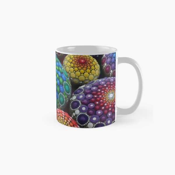 Jewel Drop Mandala Stone Collection #1 Classic Mug