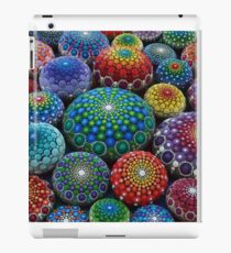Jewel Drop Mandala Stone Collection #1 iPad Case/Skin