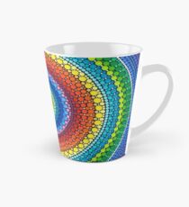 Happy Rainbow Mandala Tall Mug