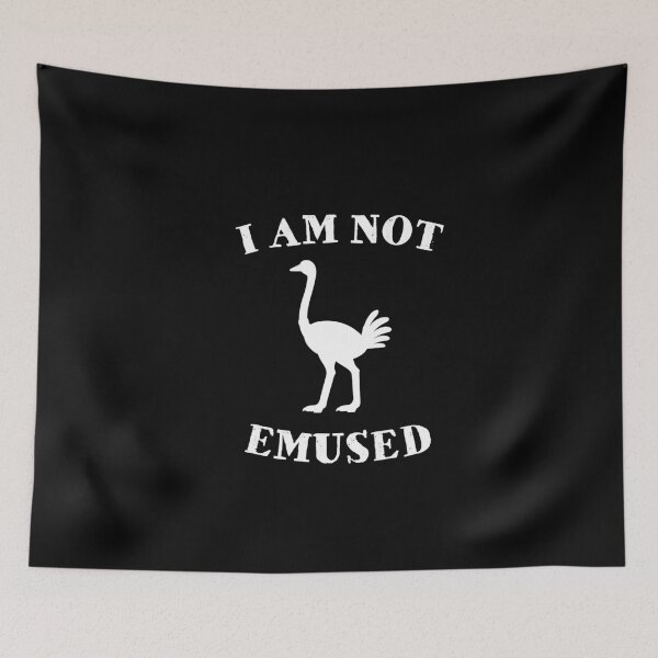 Item preview, I Am Not Emused Ostrich Emu designed and sold by MooonTees.