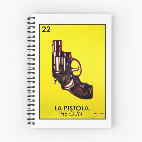 Item preview, La Pistola - El arma - Loteria designed and sold by davidblancas.
