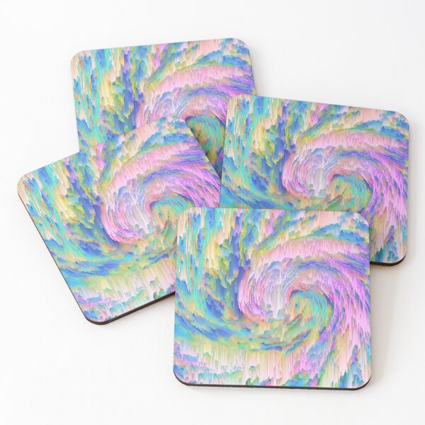Item preview, Abstract dripping digital wave designed and sold by blackhalt.