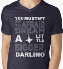 Musn't Be Afraid Men's V-Neck T-Shirt