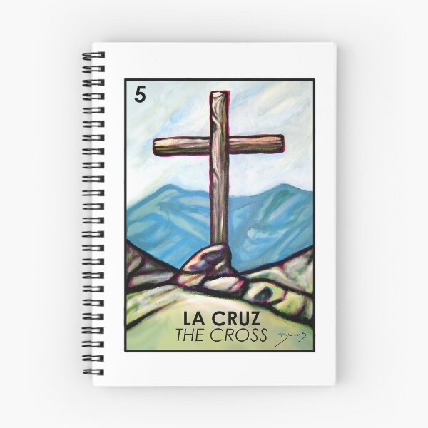 Item preview, La Cruz - The Cross - Loteria designed and sold by davidblancas.