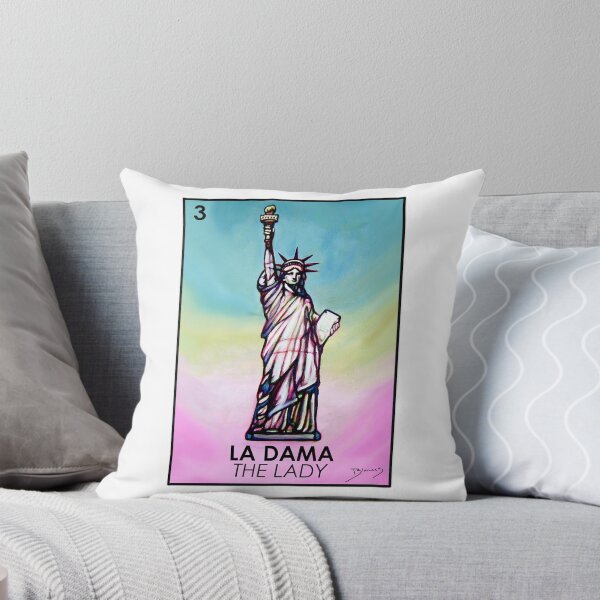 Item preview, La Dama - The Lady - Loteria designed and sold by davidblancas.