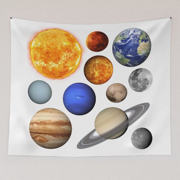 Item preview, solar system sticker set designed and sold by tessa-stark.