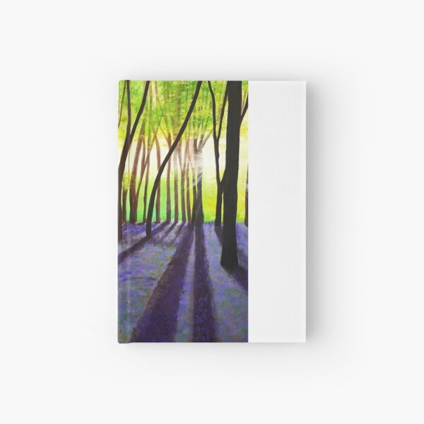 Deep Amidst The Bluebells Hardcover Journal