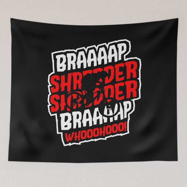 Item preview, Cool funny BRAAAAP mountain bike MTB gift designed and sold by withpassion.