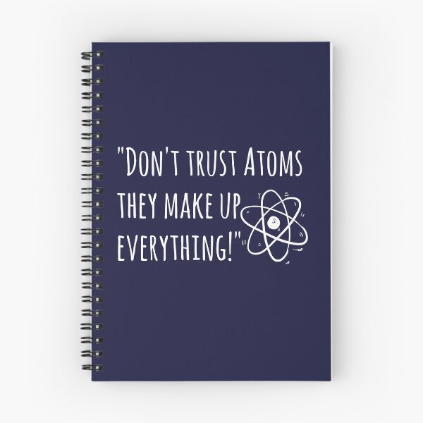 Item preview, Don't trust atoms! designed and sold by reasonablemunki.
