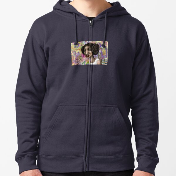 Capricorn Goddess Zipped Hoodie