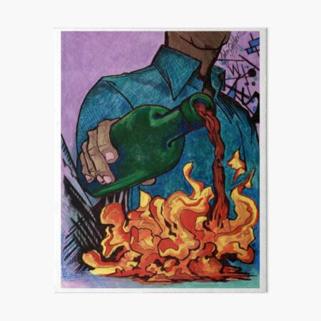 Think Therefore I Am Art Board Print