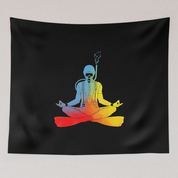 Item preview, Dive Meditation Underwater Snorkel Divers Gift Idea designed and sold by alwe-designs.
