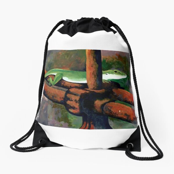 Sunbathing Drawstring Bag