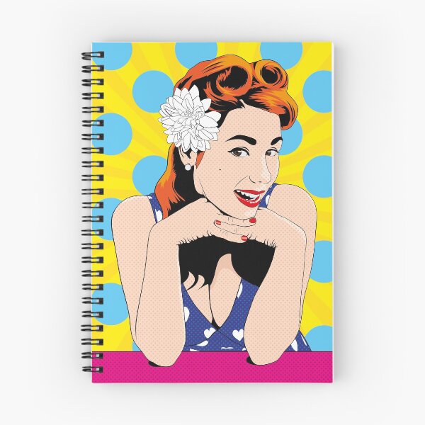Item preview, Pop Art Pin Up #1 designed and sold by ladyfacecreates.