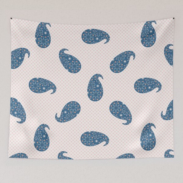 Item preview,  Hand drawn paisley motif illustration designed and sold by Limolida.
