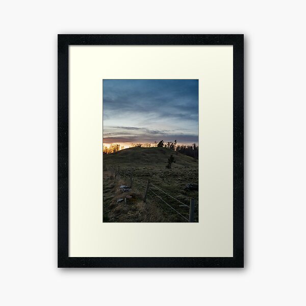 The Haunted Barrow Framed Art Print