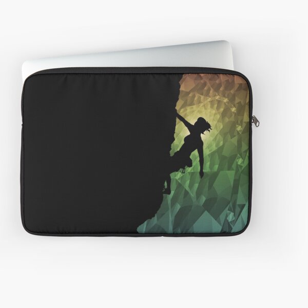 klettern den Regenbogen Laptoptasche