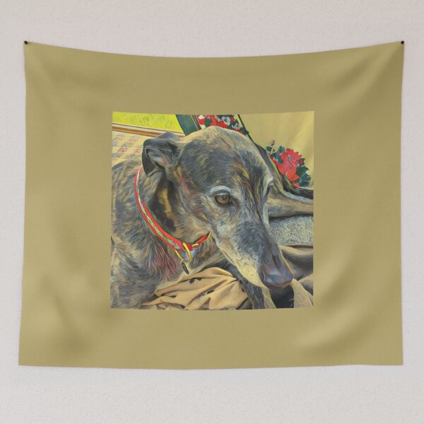 Item preview, Owen - Greyhound Digital Art designed and sold by JaneWrenArt.