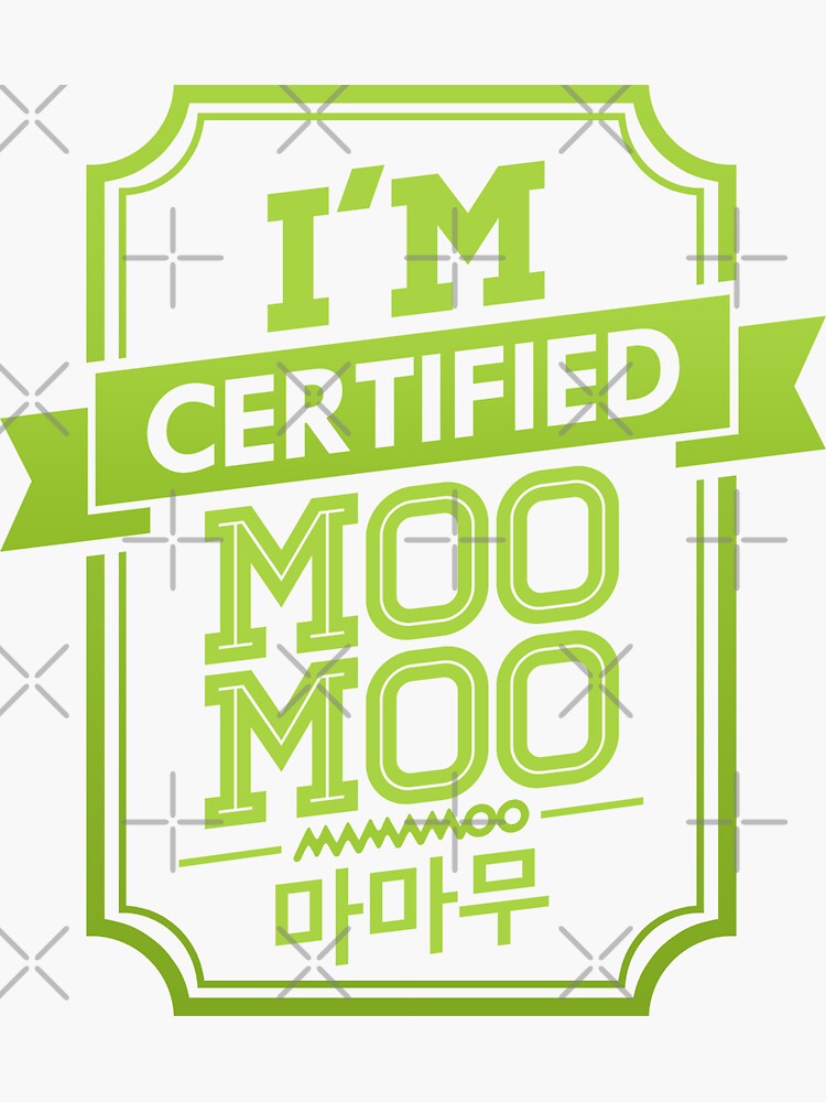 Certified MOOMOO - MAMAMOO Greeting Card for Sale by skeletonvenus