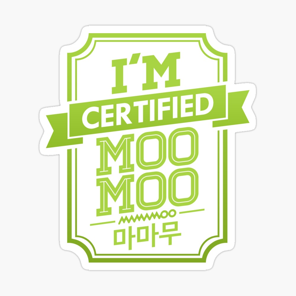 Certified MOOMOO - MAMAMOO Greeting Card for Sale by skeletonvenus