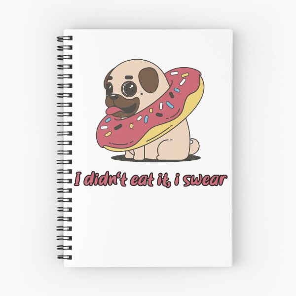 Item preview, Donut pug designed and sold by mi-xo.