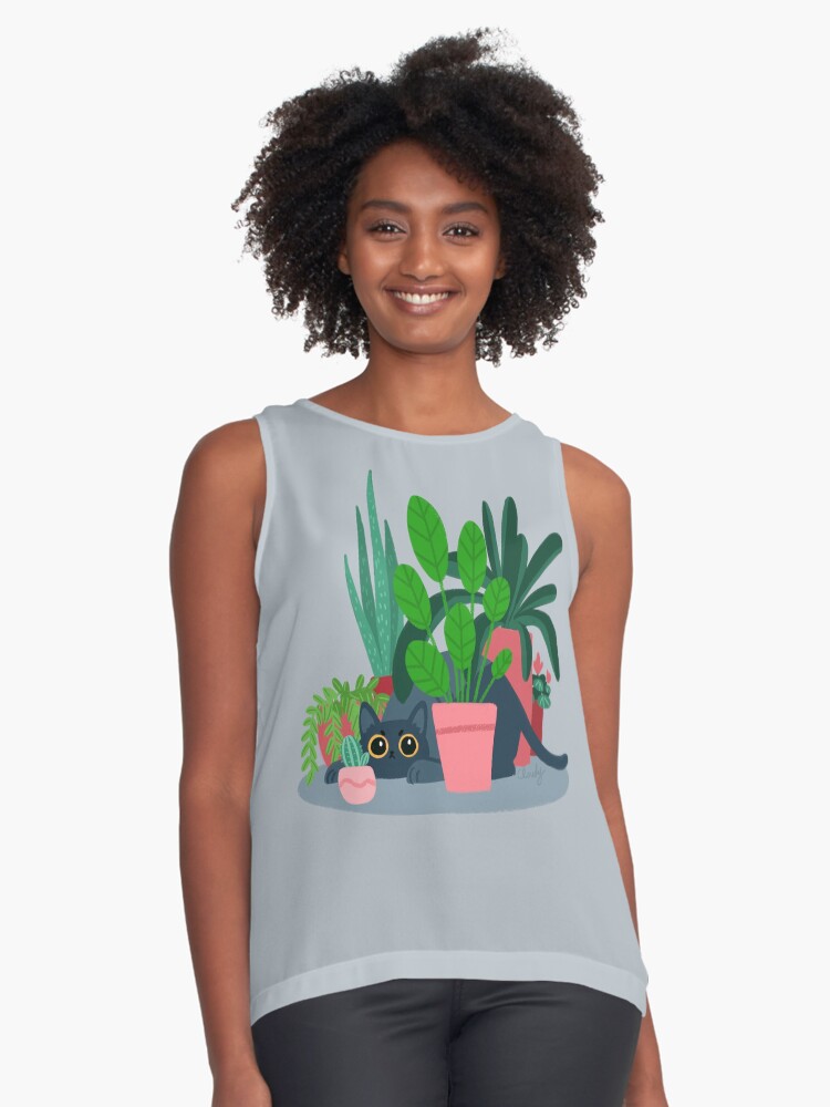 Item preview, Sleeveless Top designed and sold by hellocloudy.