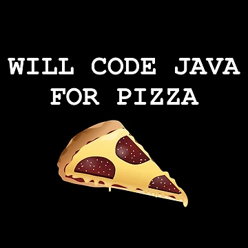 Artwork thumbnail, Funny Java Programming Joke Programmer TShirt Java Developer by Creekman Designs