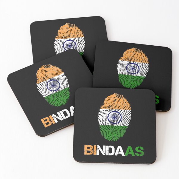 Item preview, Indian Bindaas T-Shirt I Love India Flag Indians designed and sold by Creekman Designs.