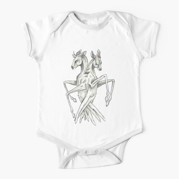 The Peryton Short Sleeve Baby One-Piece