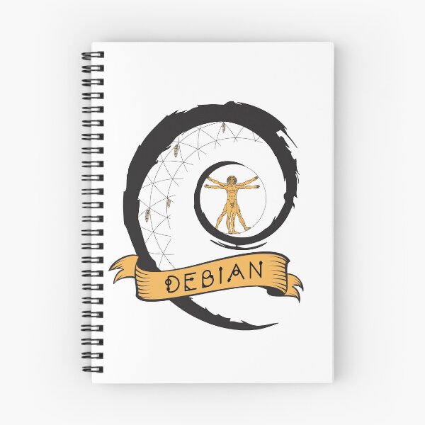 Artikelvorschau, Debian Linux (farbig) entworfen und verkauft von ShoeBill99.
