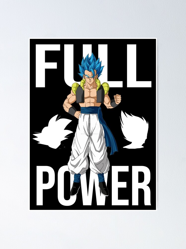 Gogeta blue Poster by Frag57