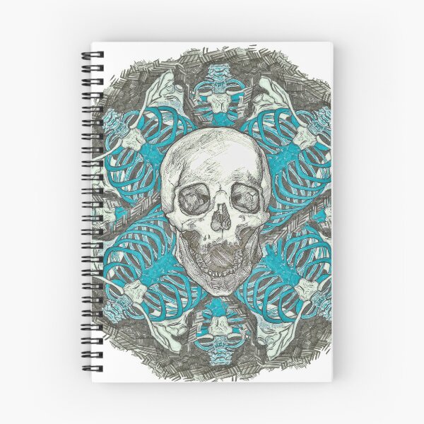 Item preview, Mandala of bones, skull and ribs designed and sold by Isabel Mónica García González.