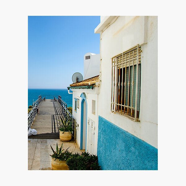 Cat Pier At Albufeira Photographic Print