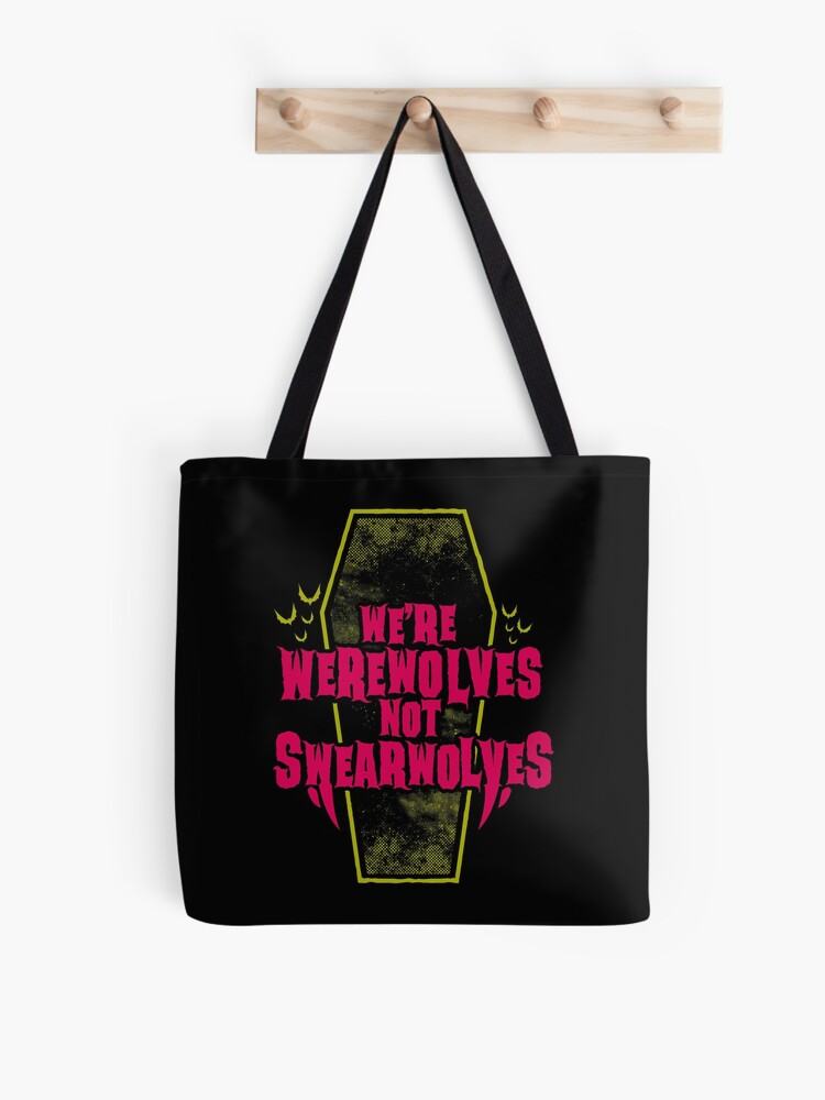 Werewolves Not Swearwolves - Funny Goth Coffin Shirt Werewolves Not Swearwolves - Funny Goth Coffin Shirt