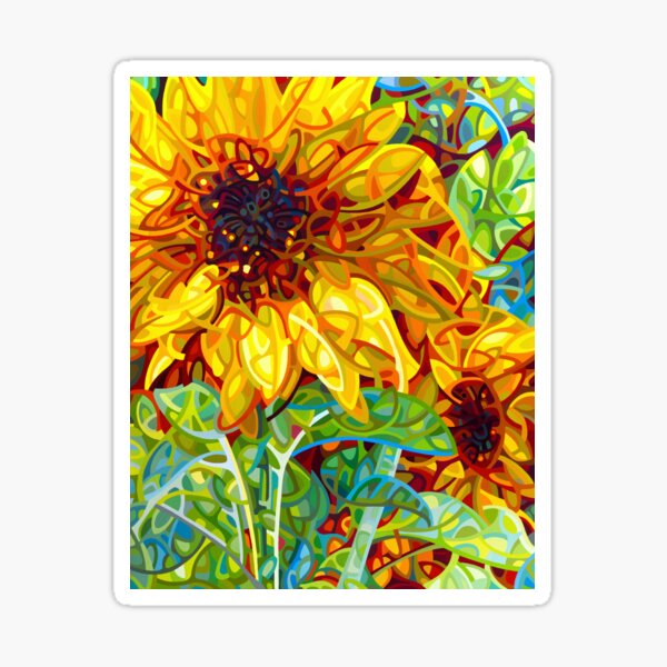 Summer in the Garden - Mandy Budan Sticker