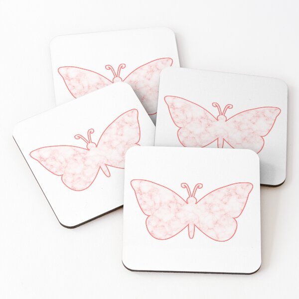 Item preview, Living Coral Marble Butterfly designed and sold by BiscuitSnack.