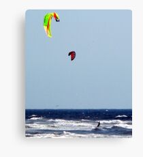 Water, Wind and Sky Blue Canvas Print