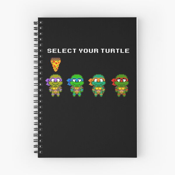 Item preview, Select Your Turtle (Donatello) - TMNT Pixel Art designed and sold by pixelcadia.