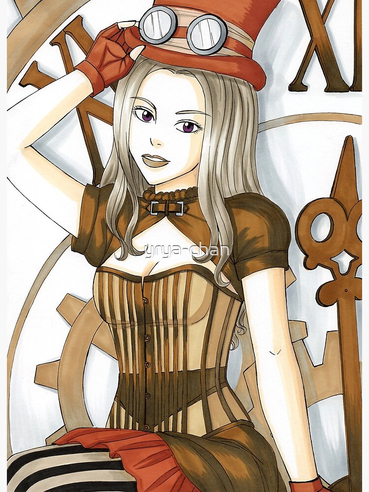 Steampunk Anime Female -1 by deezaster on DeviantArt