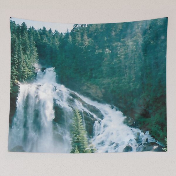 Item preview, Cascading Waterfall - Athabasca, Canada  designed and sold by niki2028.