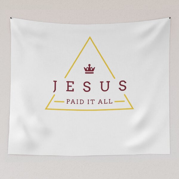 Item preview, Jesus paid, Easter, Christian designed and sold by GoodNewsDesign.